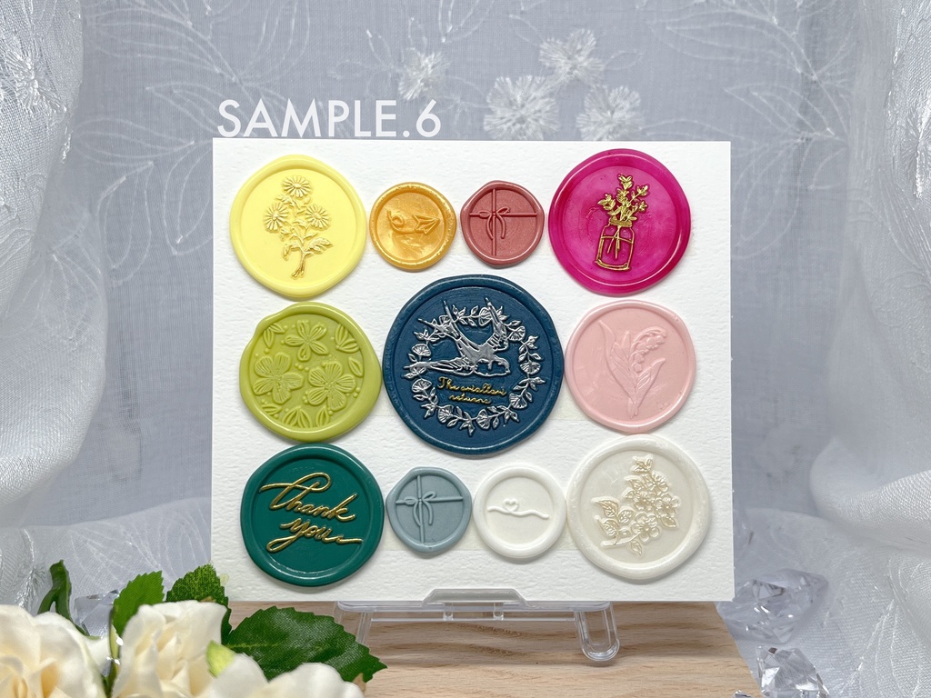 シーリングスタンプシール<お試しランダムなセット>