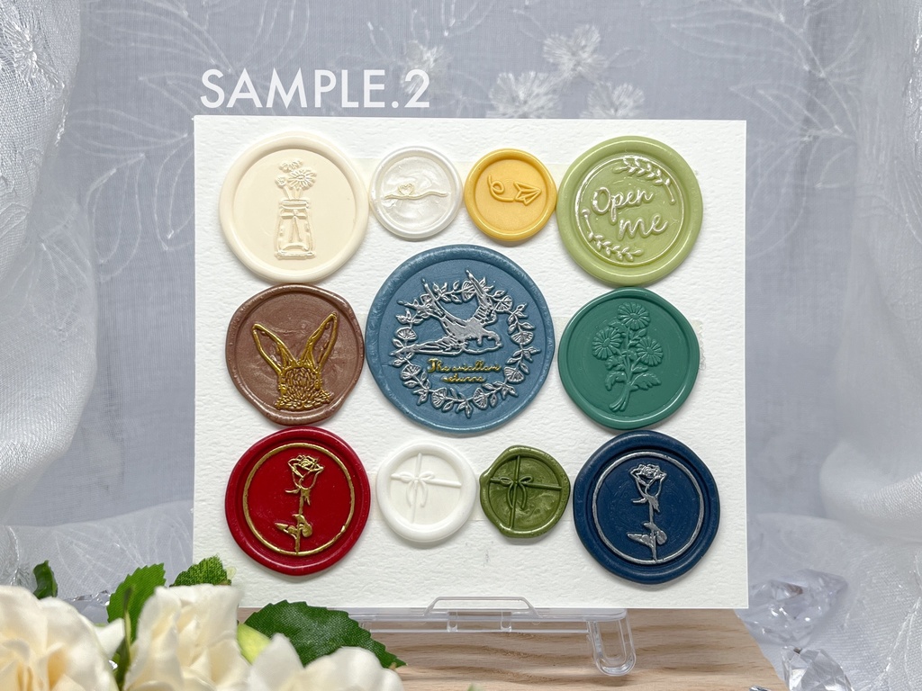 シーリングスタンプシール<お試しランダムなセット>