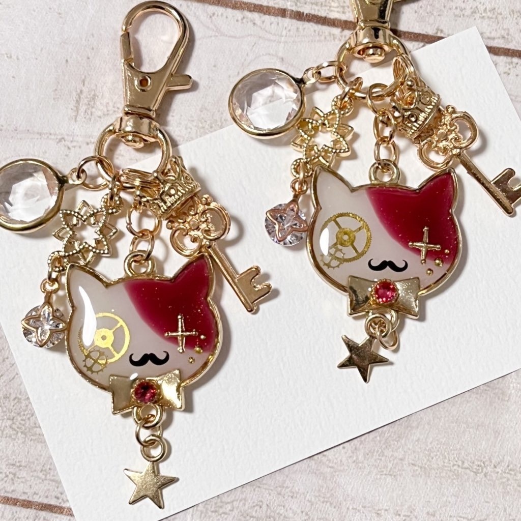 リボン猫と鍵(※訳あり品)