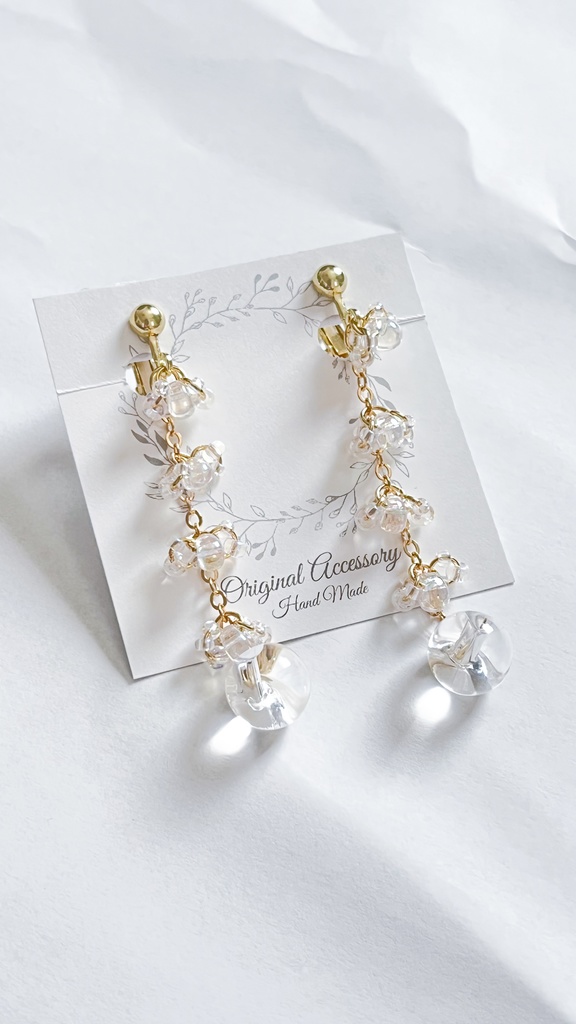 クリアビーズアクセサリー02