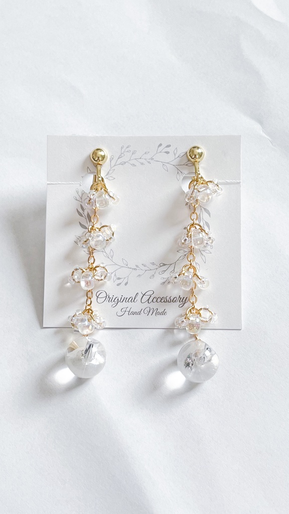 クリアビーズアクセサリー02