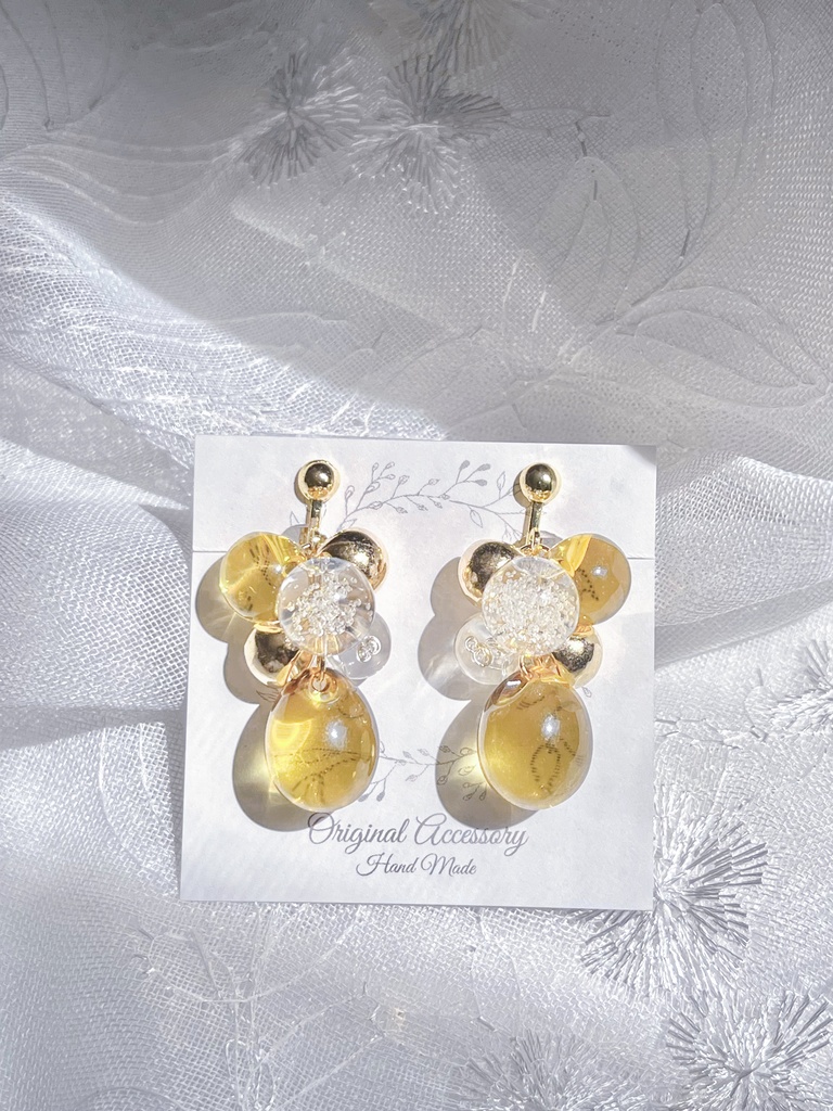 クリアビーズアクセサリー04