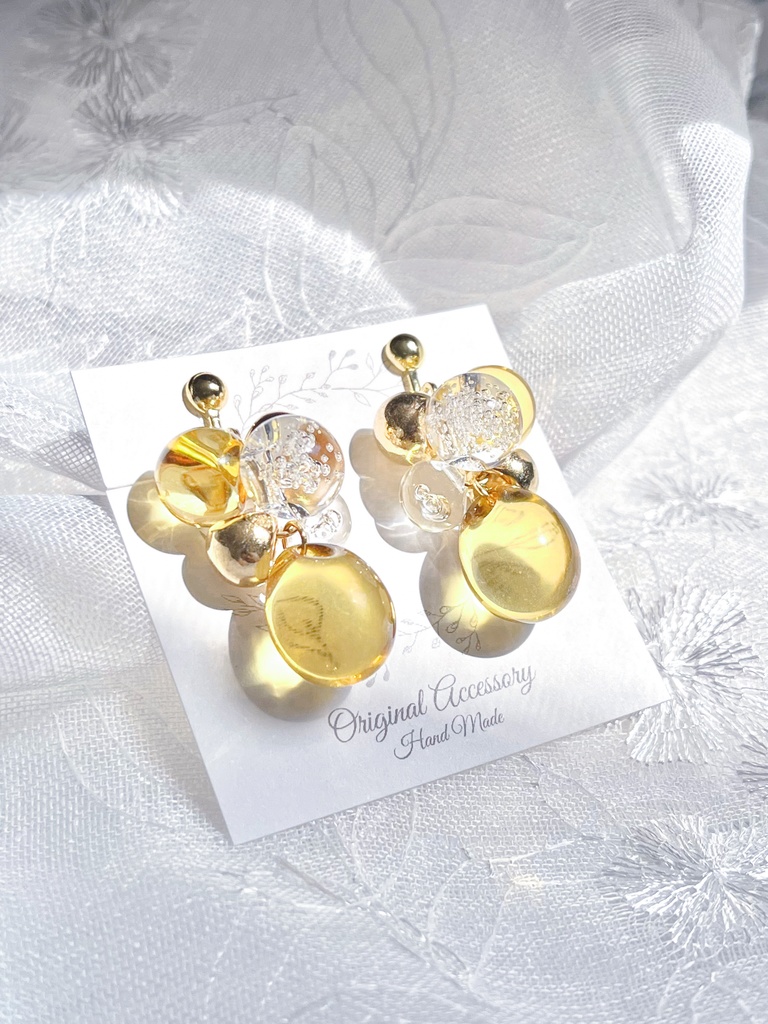 クリアビーズアクセサリー04