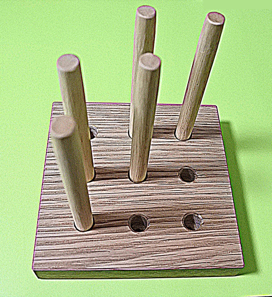 puzzlartⅢ 5本の木の森パズル