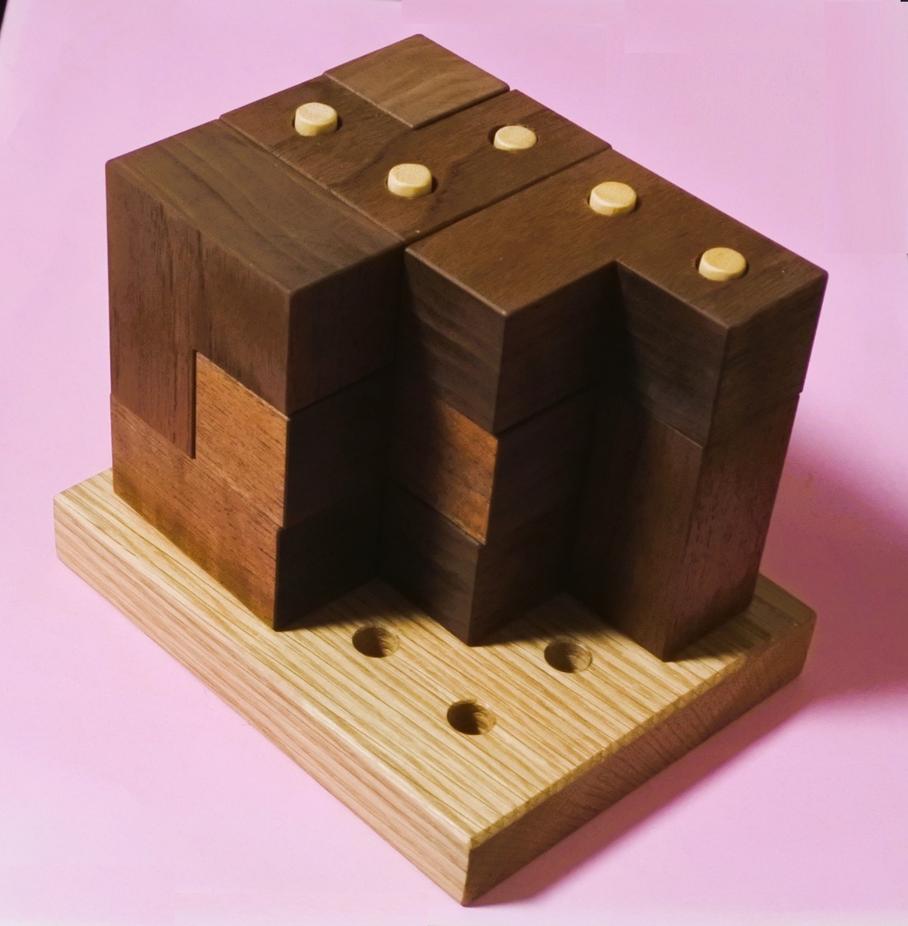 puzzlartⅢ 5本の木の森パズル