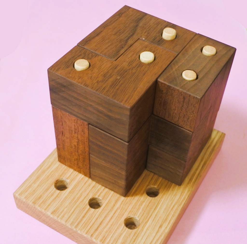 puzzlartⅢ 5本の木の森パズル