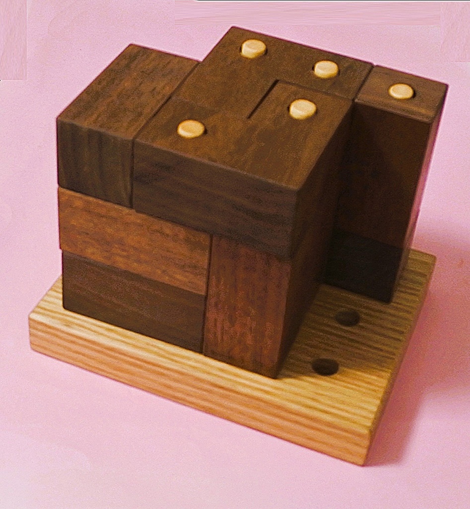 puzzlartⅢ 5本の木の森パズル