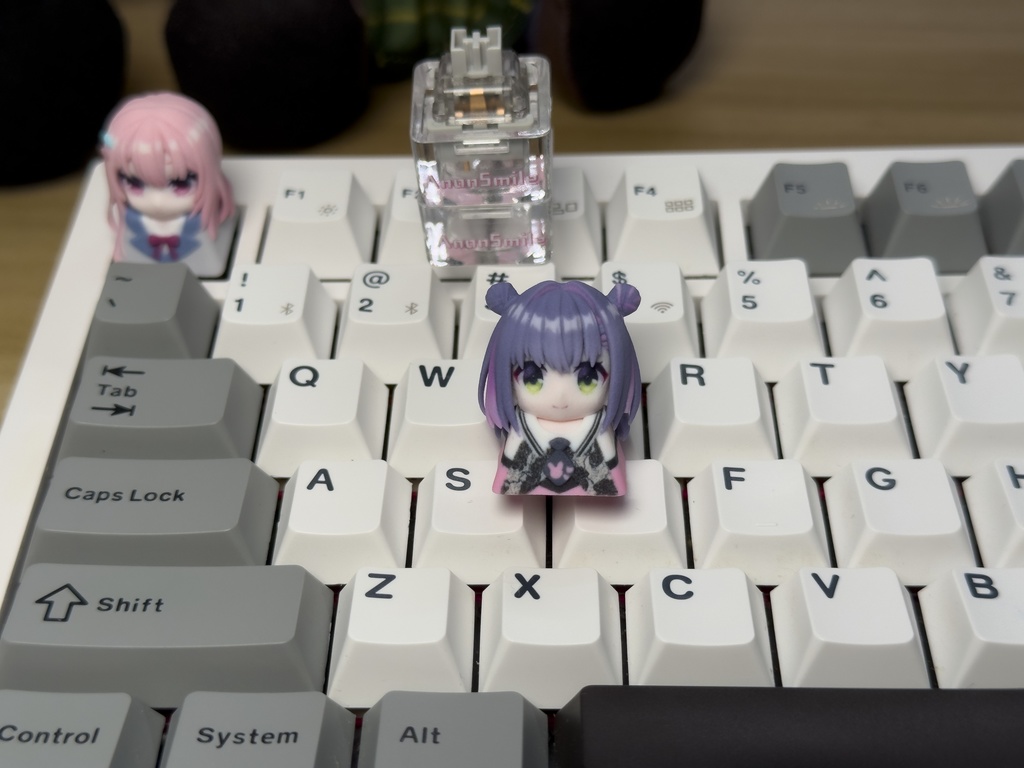 ライムライト・レモネードジャム 隠 杏珠 キーボードキャップ