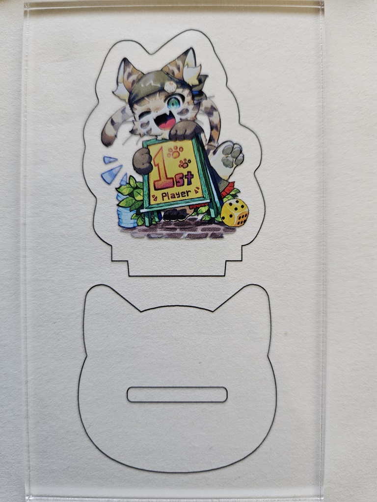 【猫駒あきら1周年記念】1st Player アクリルフィギュア