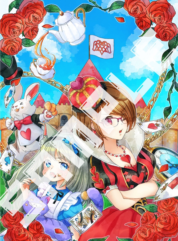 異変探しカードゲーム「Gaze！」D-006　佐々みづか