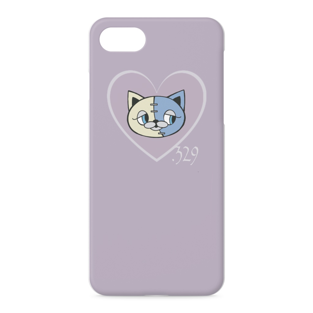 つぎはぎねこ スマホケース