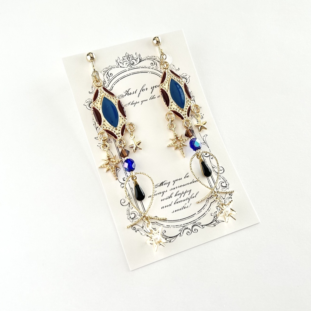 ダ・ヴィンチイメージイヤリング/ピアス