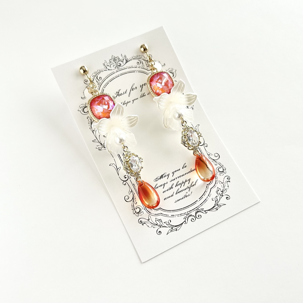 ぐだ子イメージイヤリング/ピアス