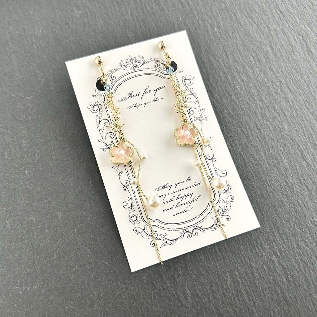 恋雪イメージイヤリング/ピアス