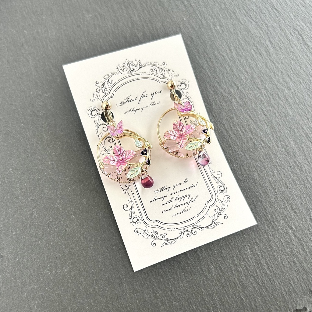 栗花落カナヲイメージイヤリング/ピアス