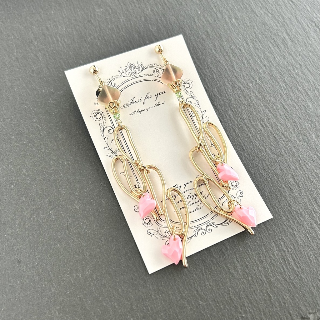 甘露寺蜜璃イメージイヤリング/ピアス