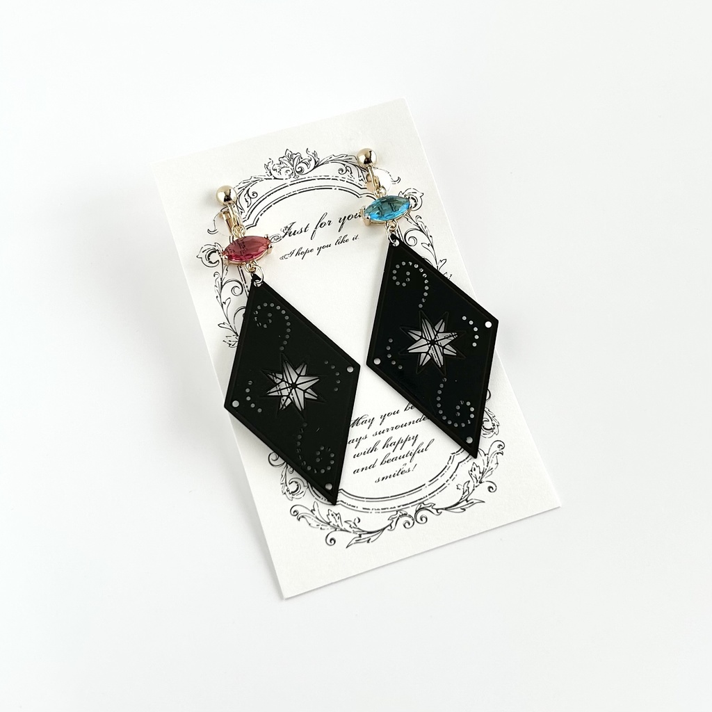 インドライメージイヤリング/ピアス