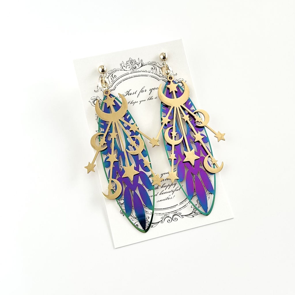 ロウヒイメージイヤリング/ピアス