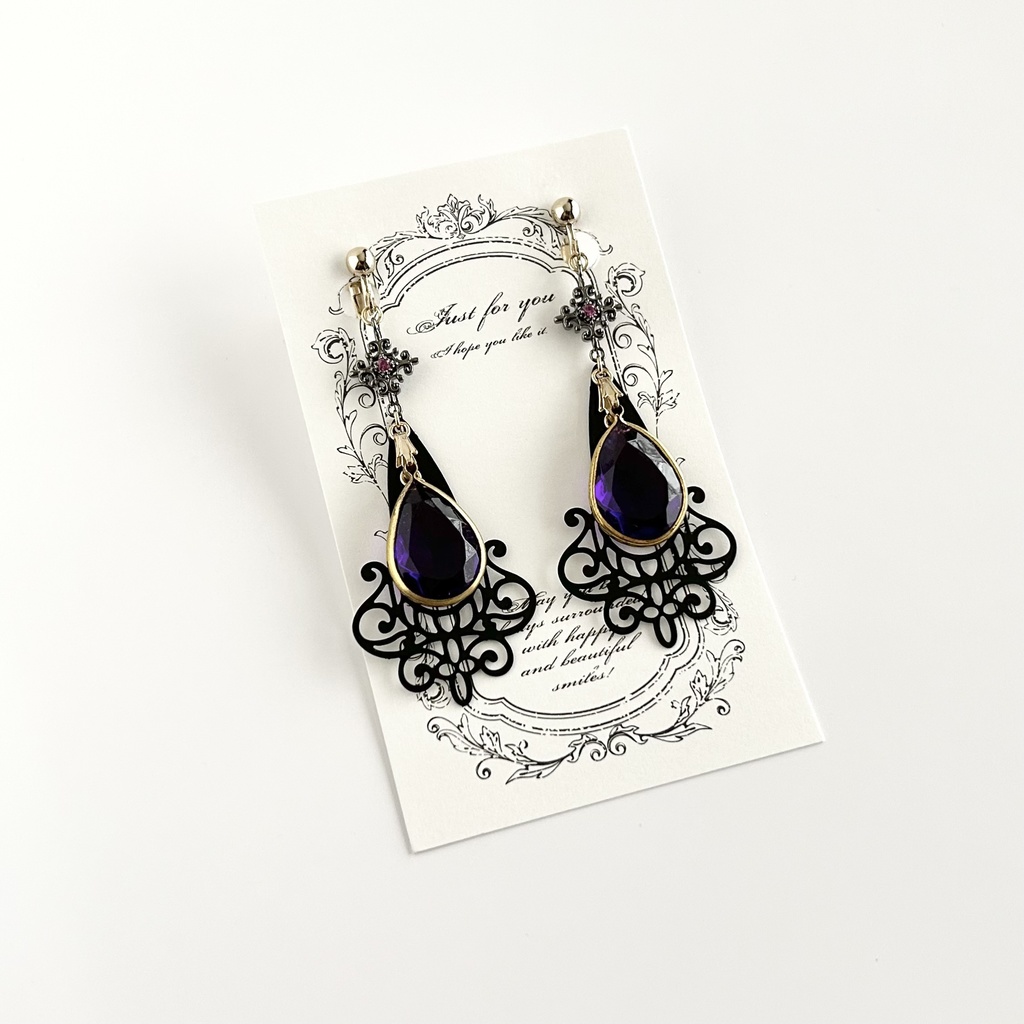 モンテクリストイメージイヤリング/ピアス