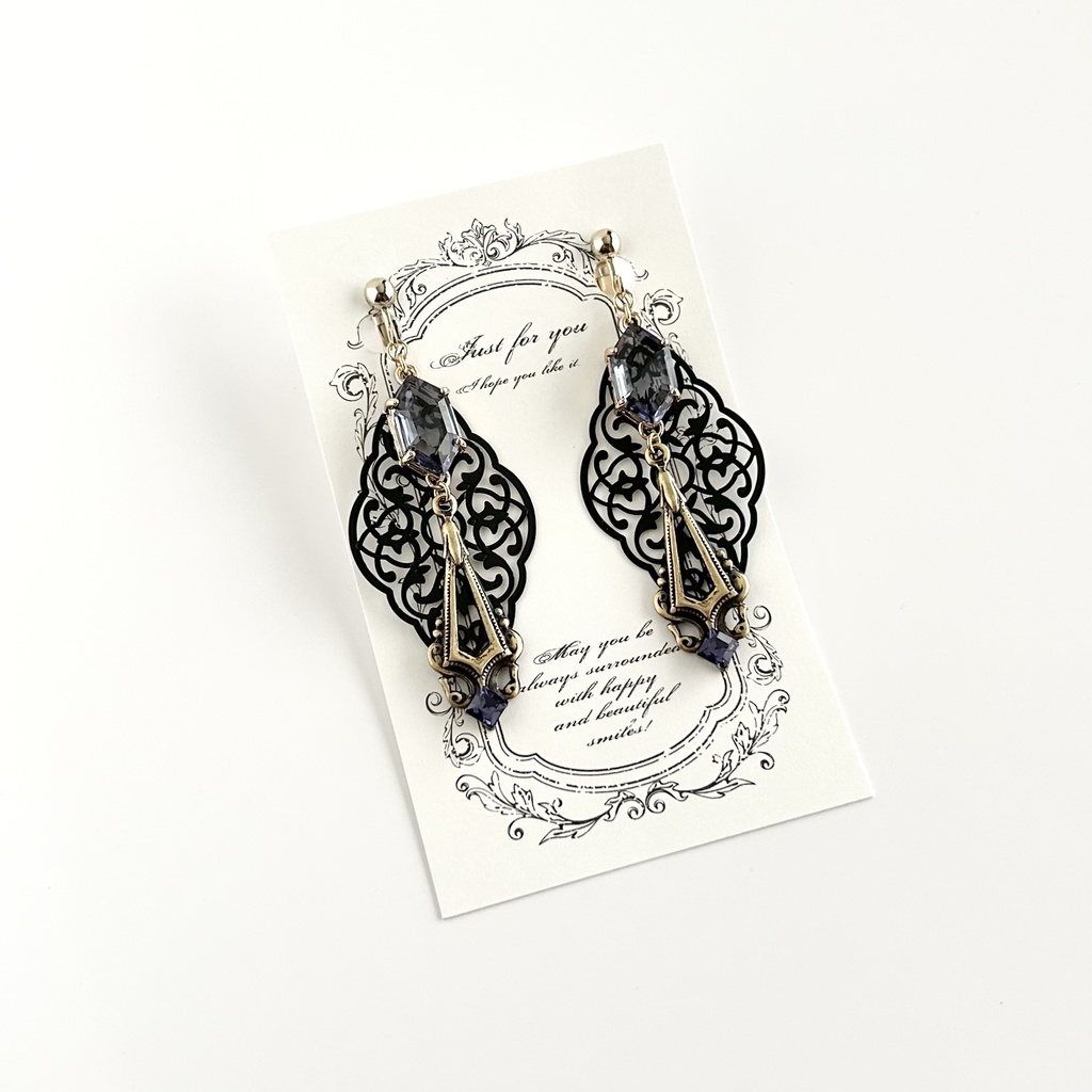 モンテクリストイメージイヤリング/ピアス