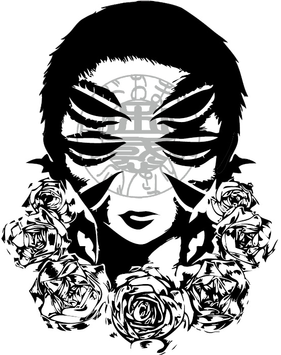 アクキー薔薇 七輪の白薔薇 密かな思い おまえらみんなバッドエンド Booth