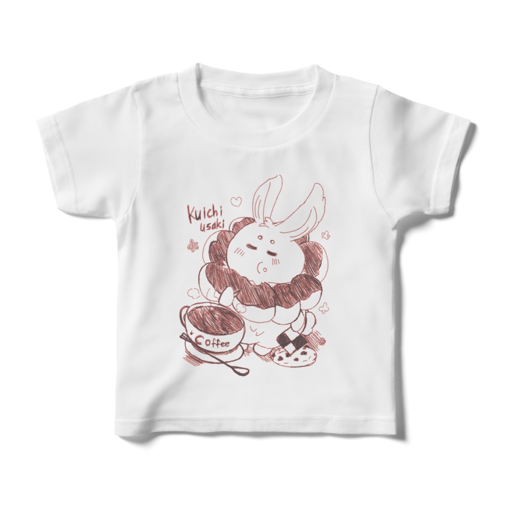 食いしん坊うさちゃんTシャツ