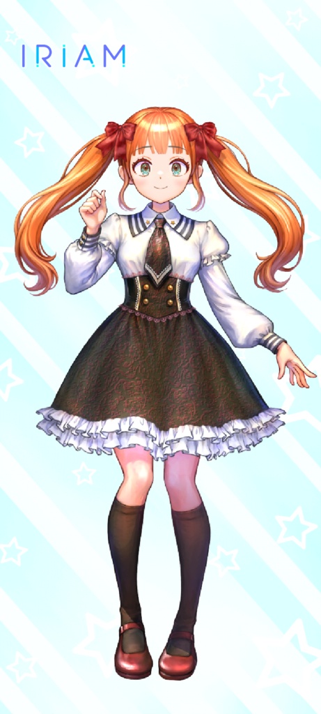 IRIAM立ち絵(Ver.3対応)/商用利用OK・二次使用OK・クレジット不要・動作確認済