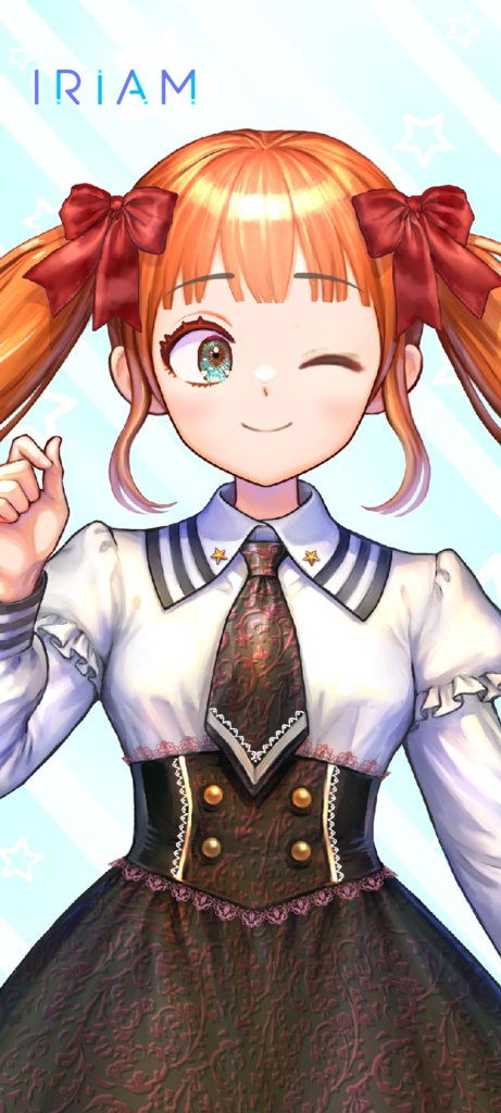 IRIAM立ち絵(Ver.3対応)/商用利用OK・二次使用OK・クレジット不要・動作確認済