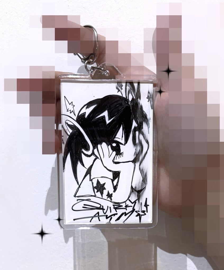 ✒️原画キーホルダー✒️