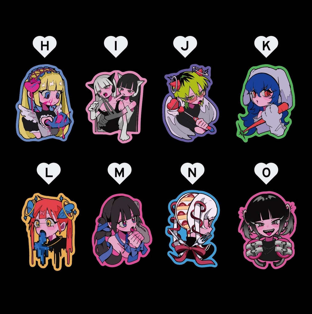 💖ダイカットステッカー💖