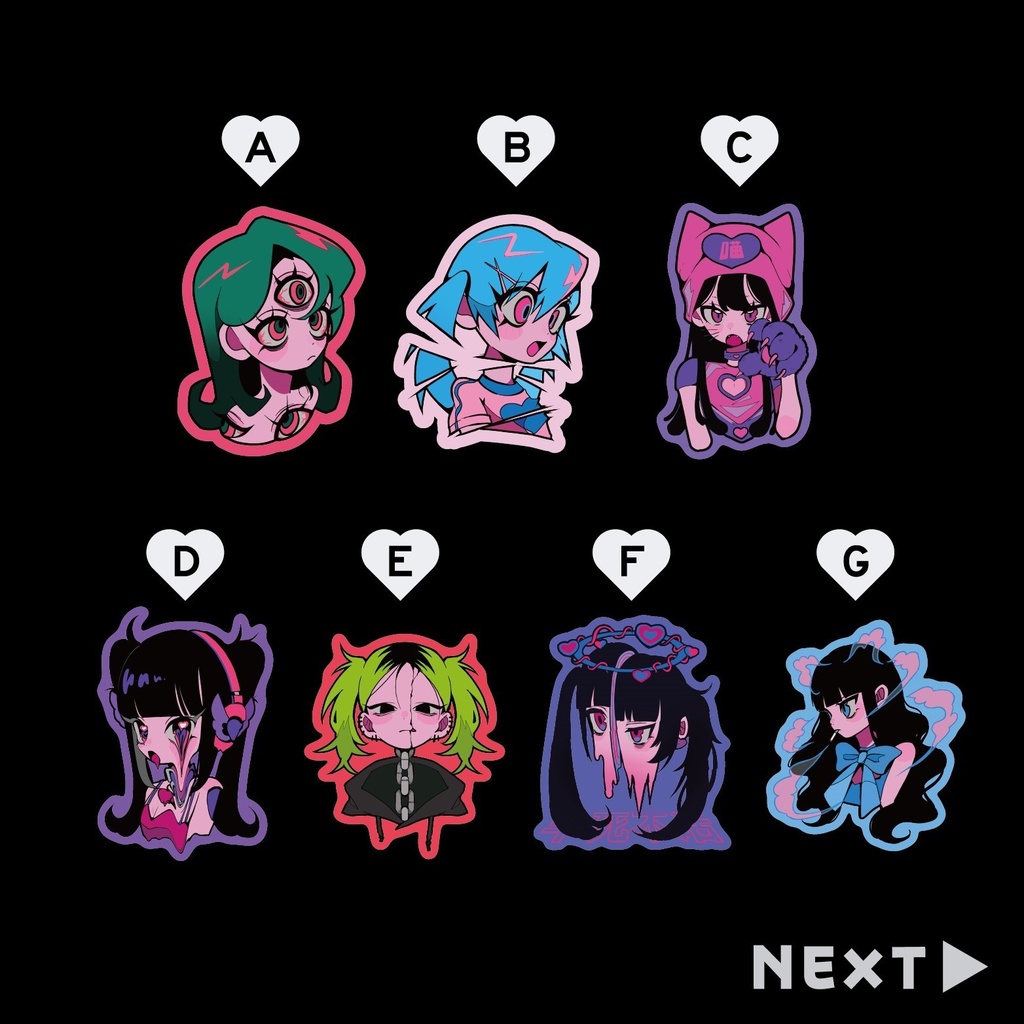 💖ダイカットステッカー💖