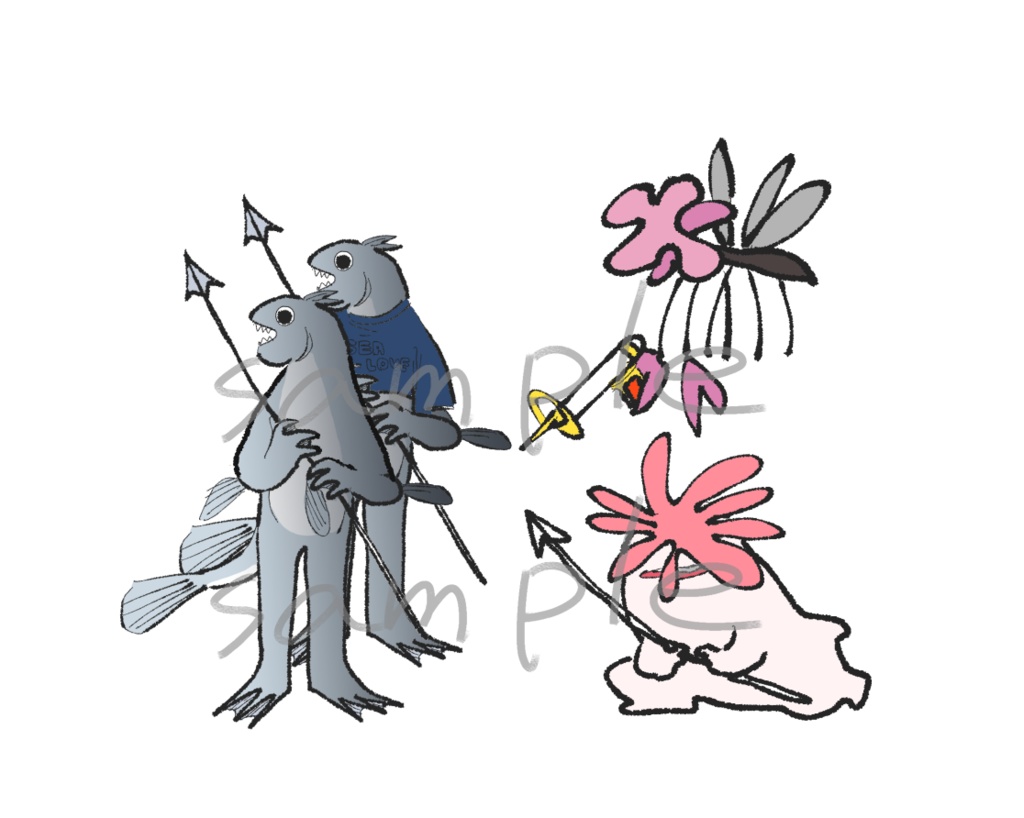 うろおぼえ神話生物素材