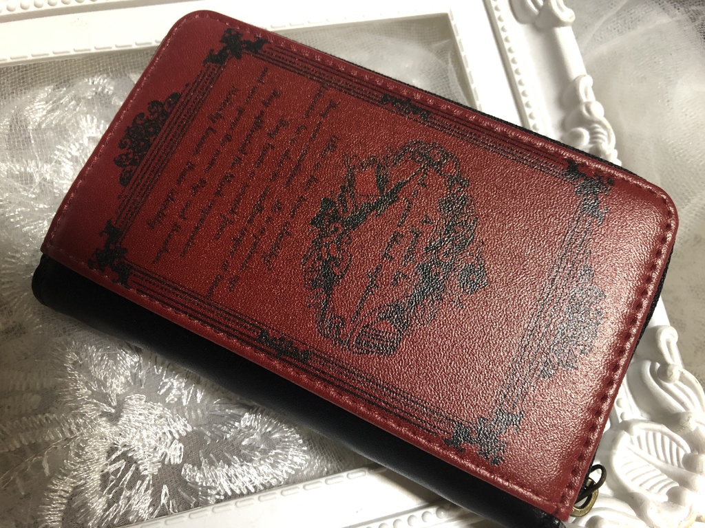 洋書風シリーズ*赤安赤コイン&パスケース、ICカードケース