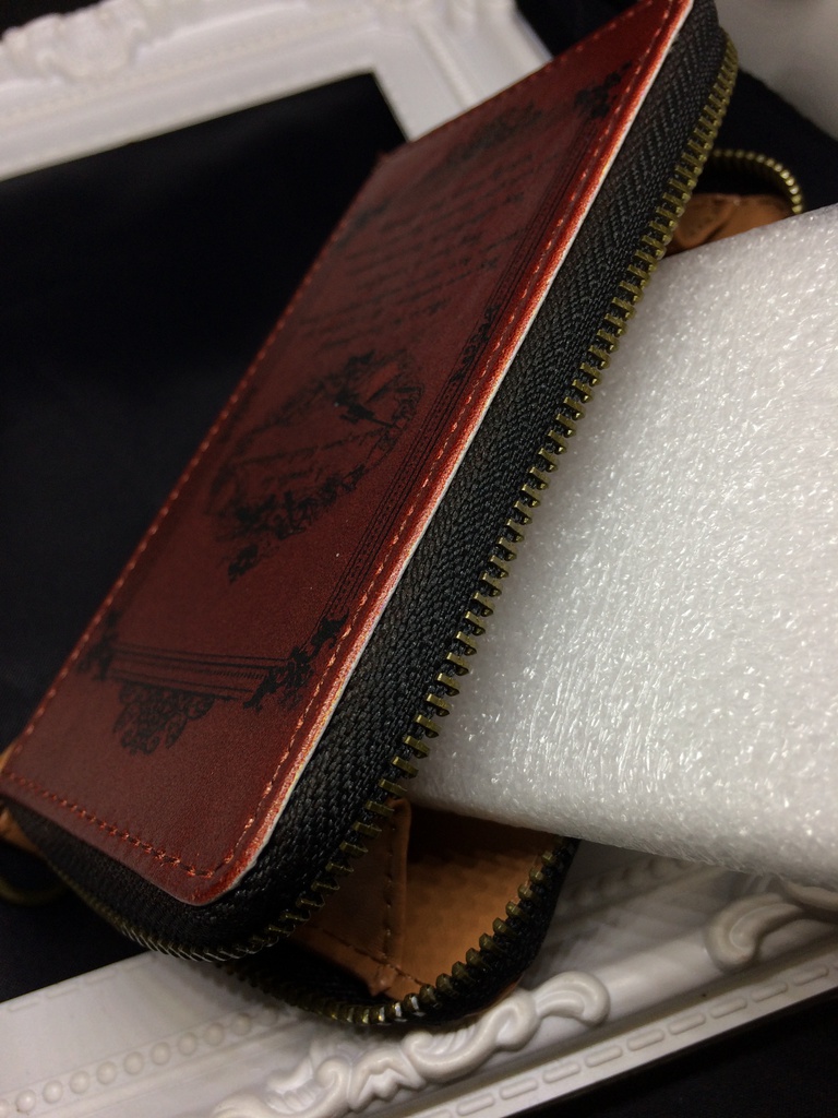 洋書風シリーズ*赤安赤コイン&パスケース、ICカードケース