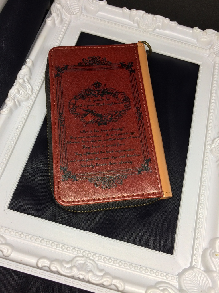 洋書風シリーズ*赤安赤コイン&パスケース、ICカードケース