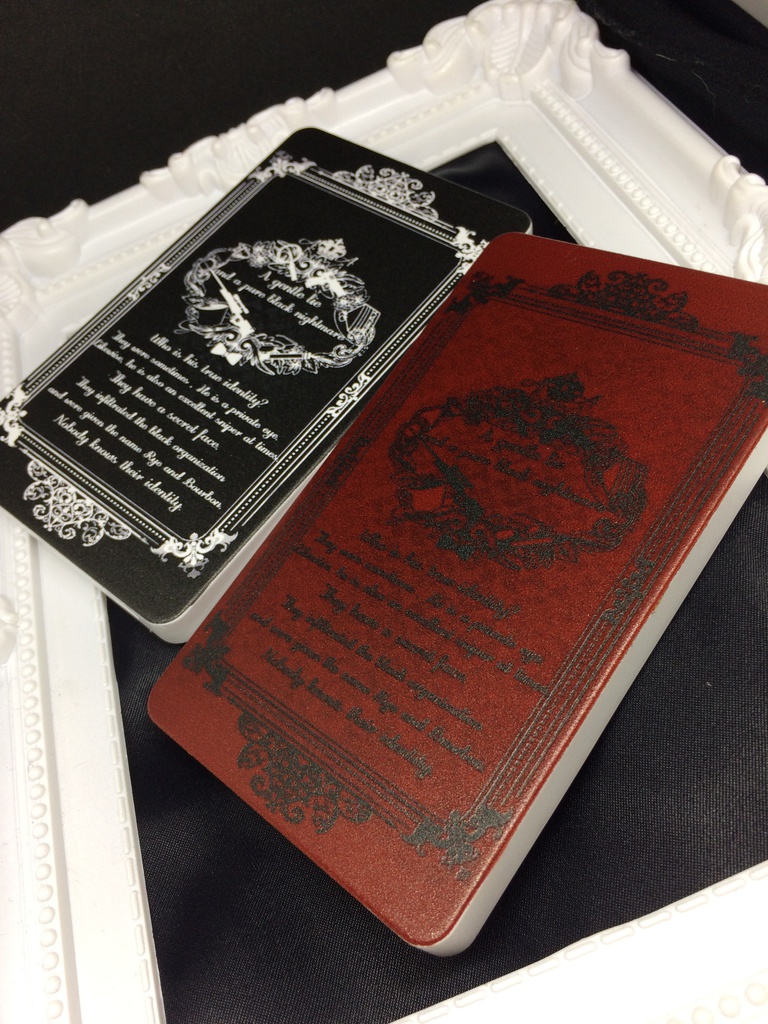 洋書風シリーズ*赤安赤/モバイルバッテリー