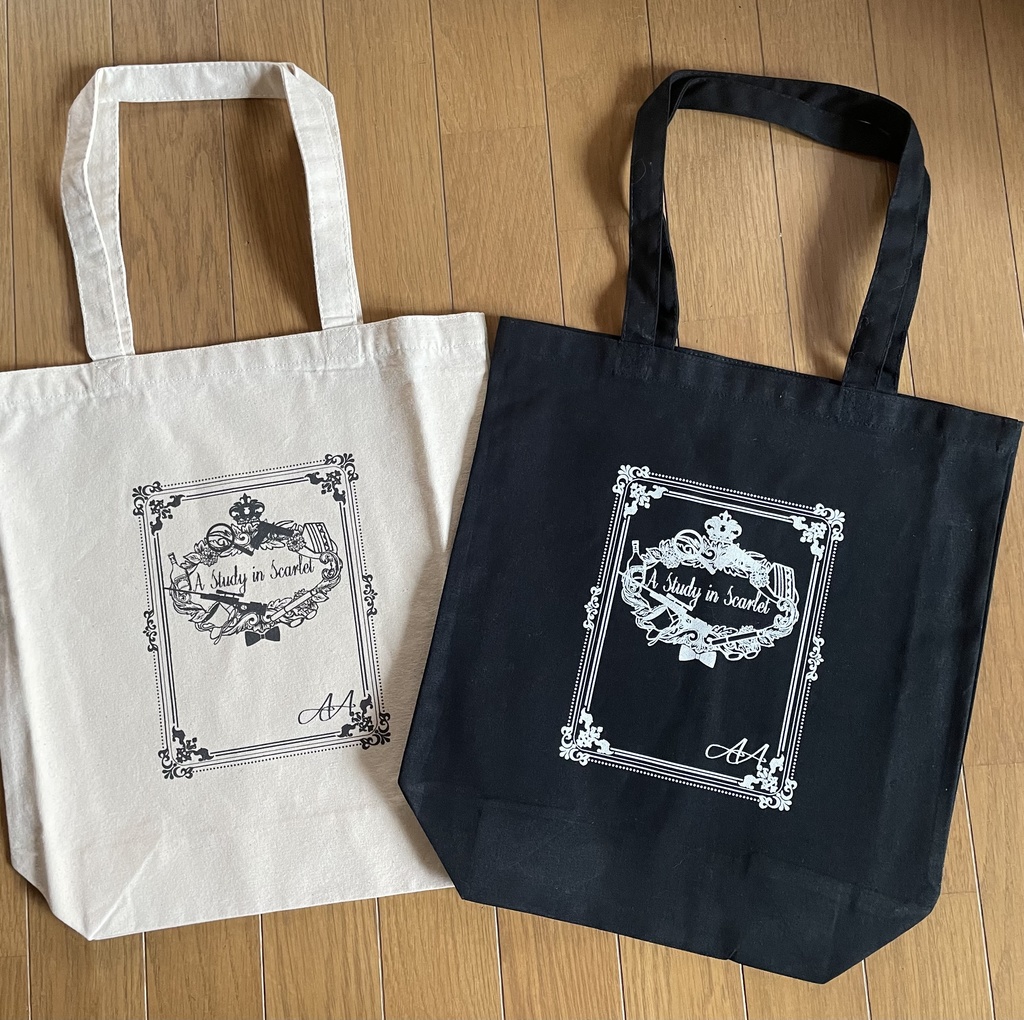 洋書風シリーズ*赤安赤 トートバック