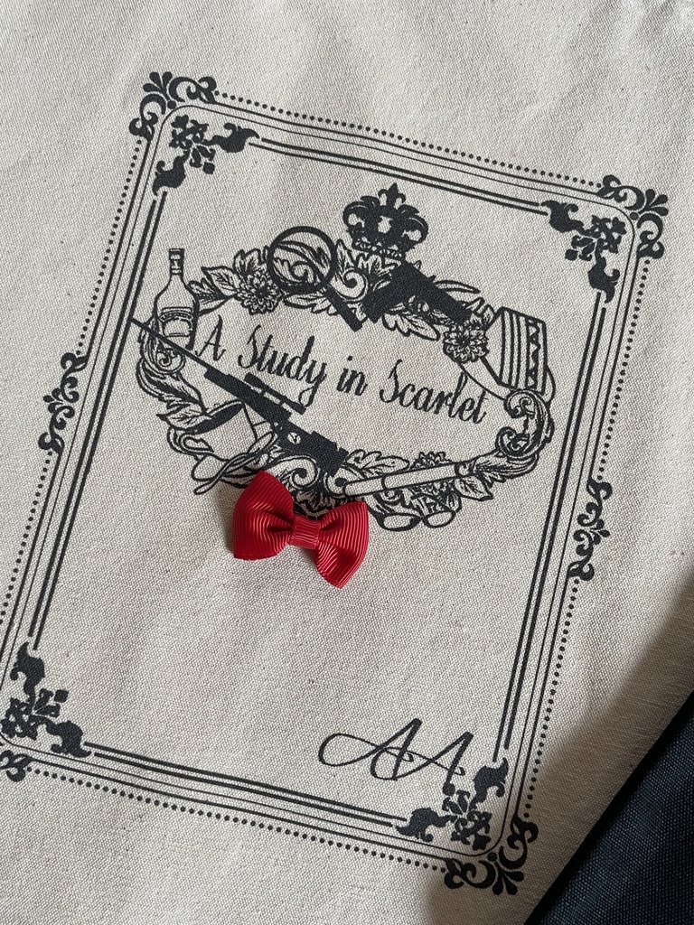 洋書風シリーズ*赤安赤 トートバック