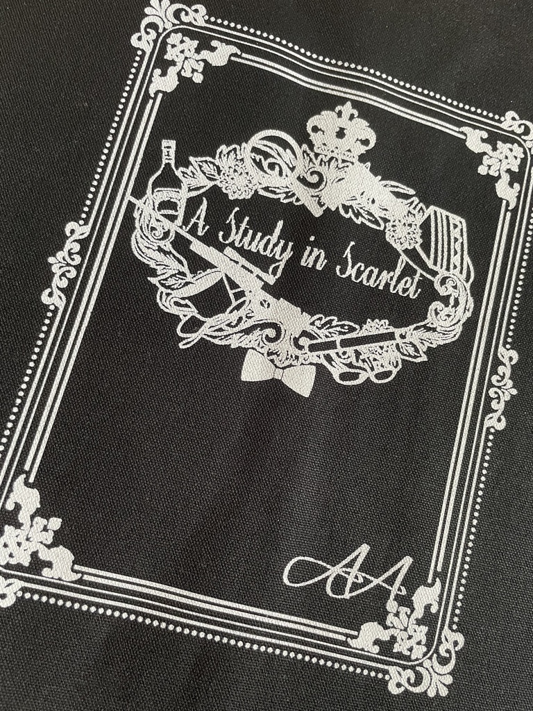 洋書風シリーズ*赤安赤 トートバック