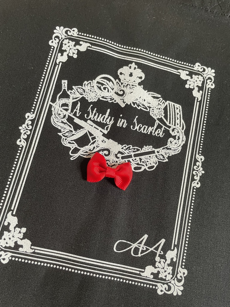 洋書風シリーズ*赤安赤 トートバック