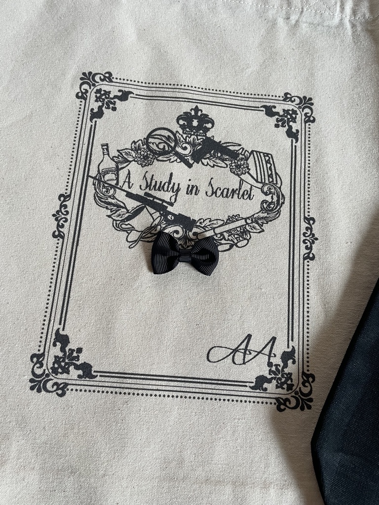 洋書風シリーズ*赤安赤 トートバック