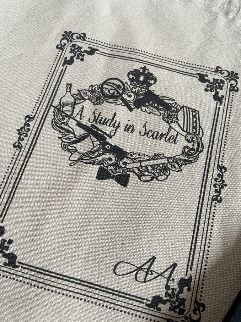 洋書風シリーズ*赤安赤 トートバック