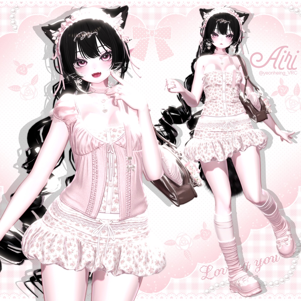 🩷SALE🩷 [17アバター対応] Girly Edit | Balletcore Casual Outfit 🎀 缩略图 10