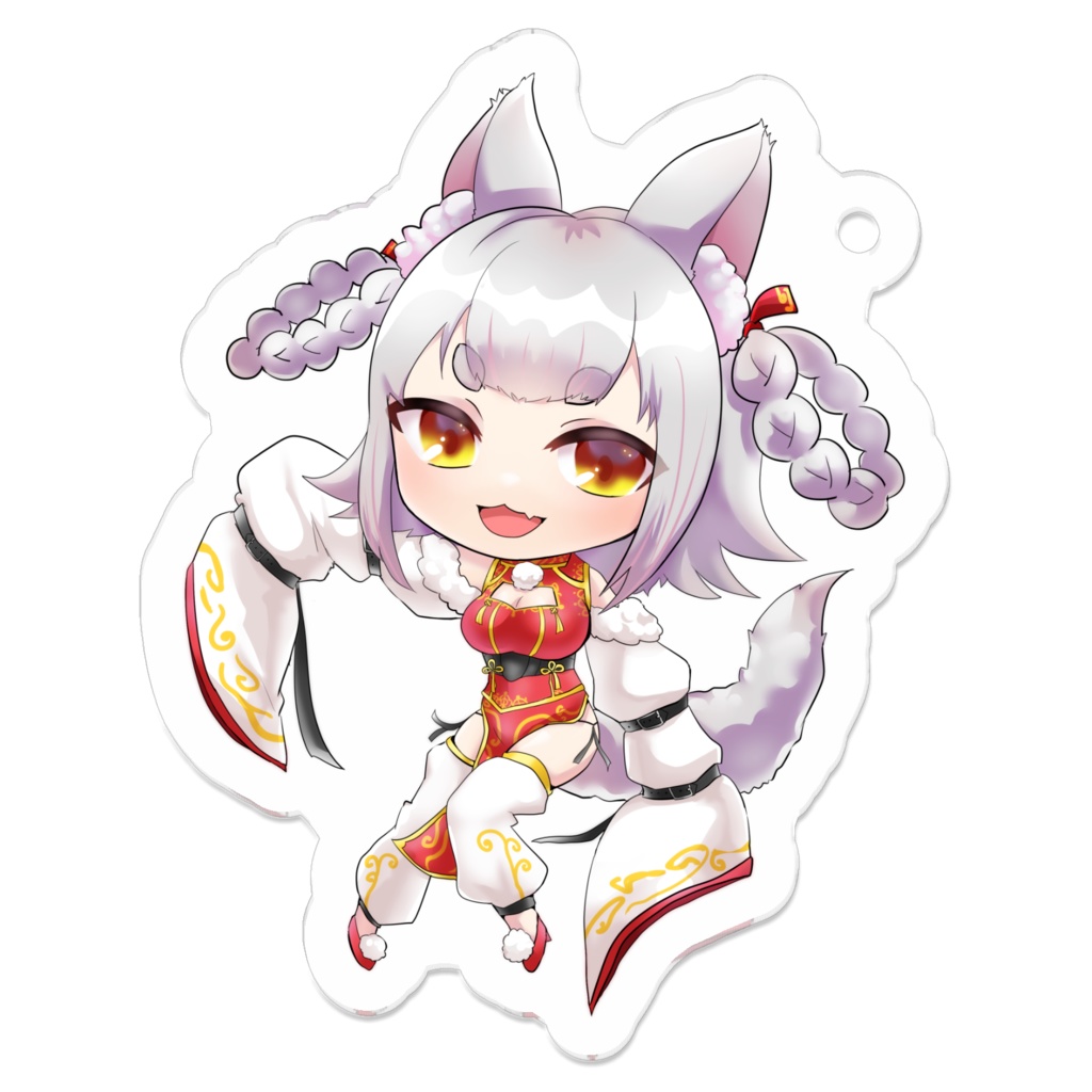 高妹狼アクリルキーホルダー