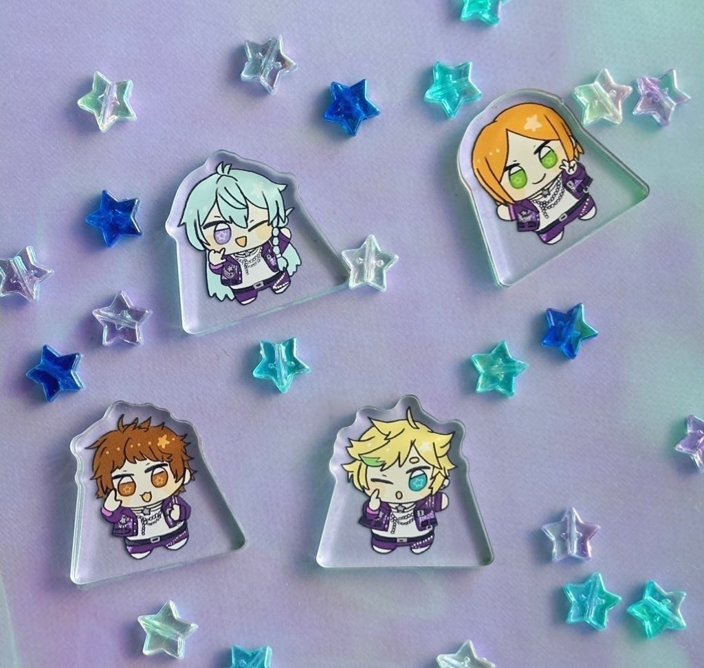 mini acrylic stand set