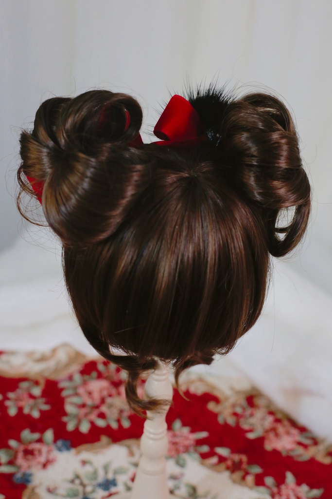 9~9.5インチ ウィッグセット《チョコスウィートハート》