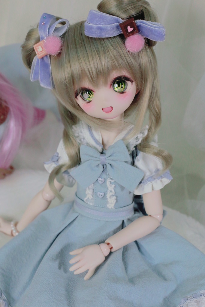 9~9.5インチ ウィッグセット《チョコスウィートハート》