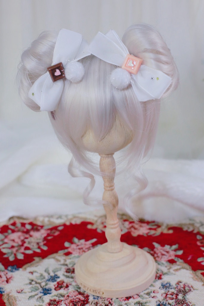 9~9.5インチ ウィッグセット《チョコスウィートハート》