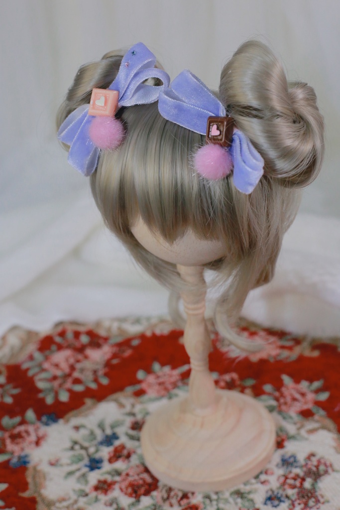 9~9.5インチ ウィッグセット《チョコスウィートハート》