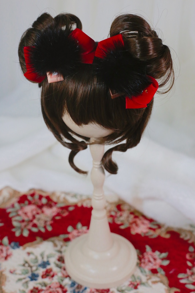 9~9.5インチ ウィッグセット《チョコスウィートハート》